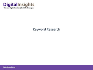Keyword Research 