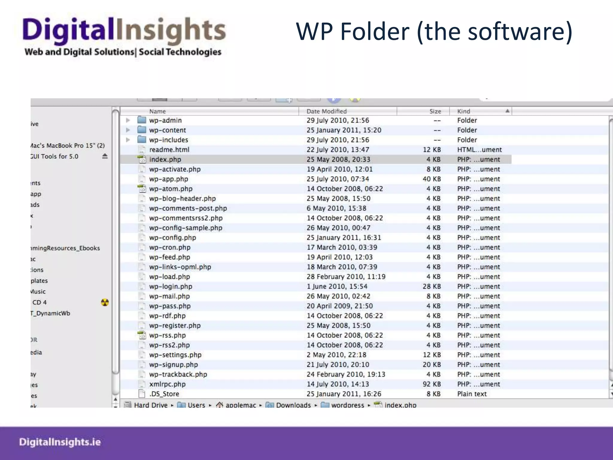 Edit Themes – Index.php