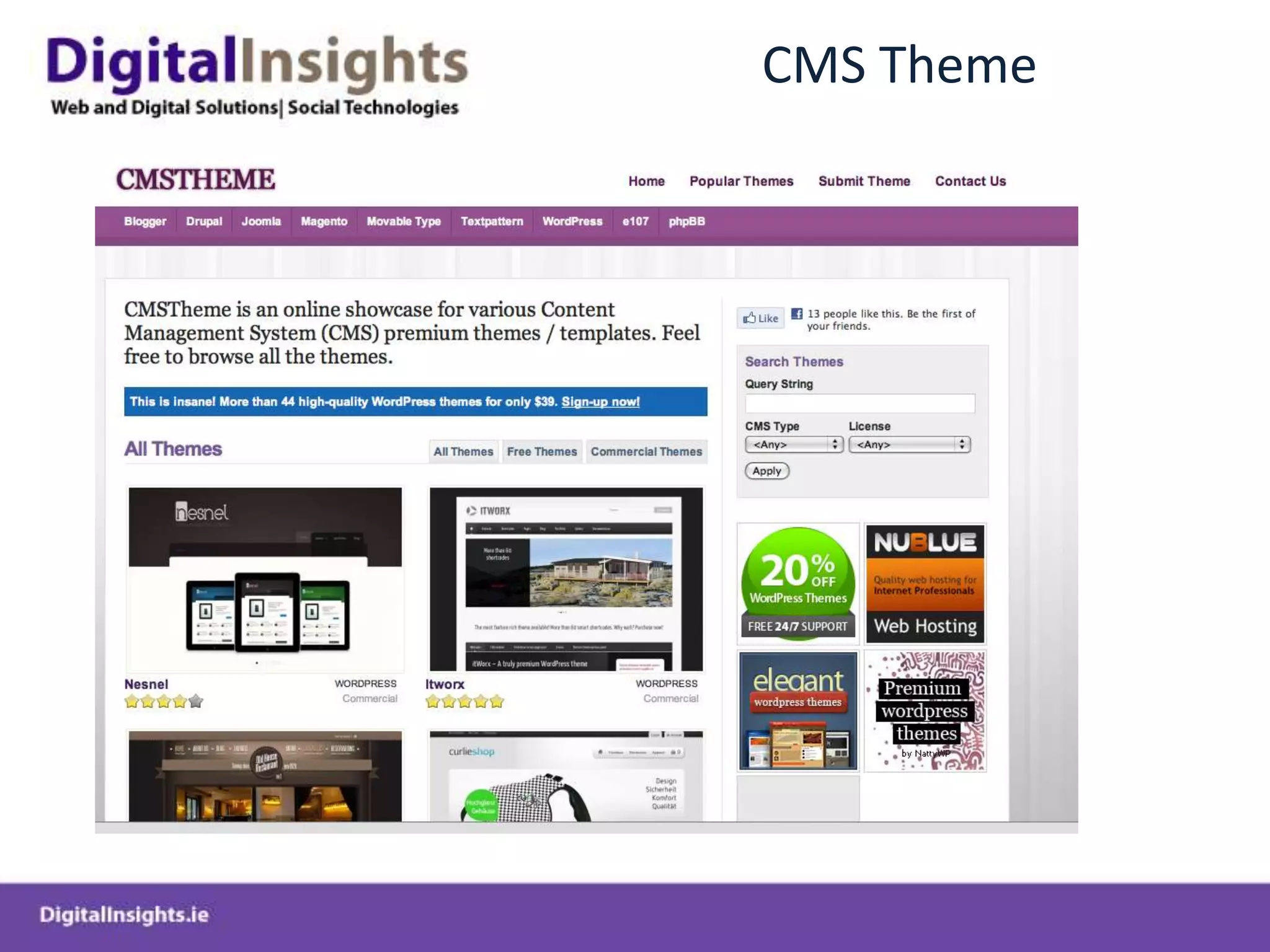 Wordpress Bought Themes and Frameworks