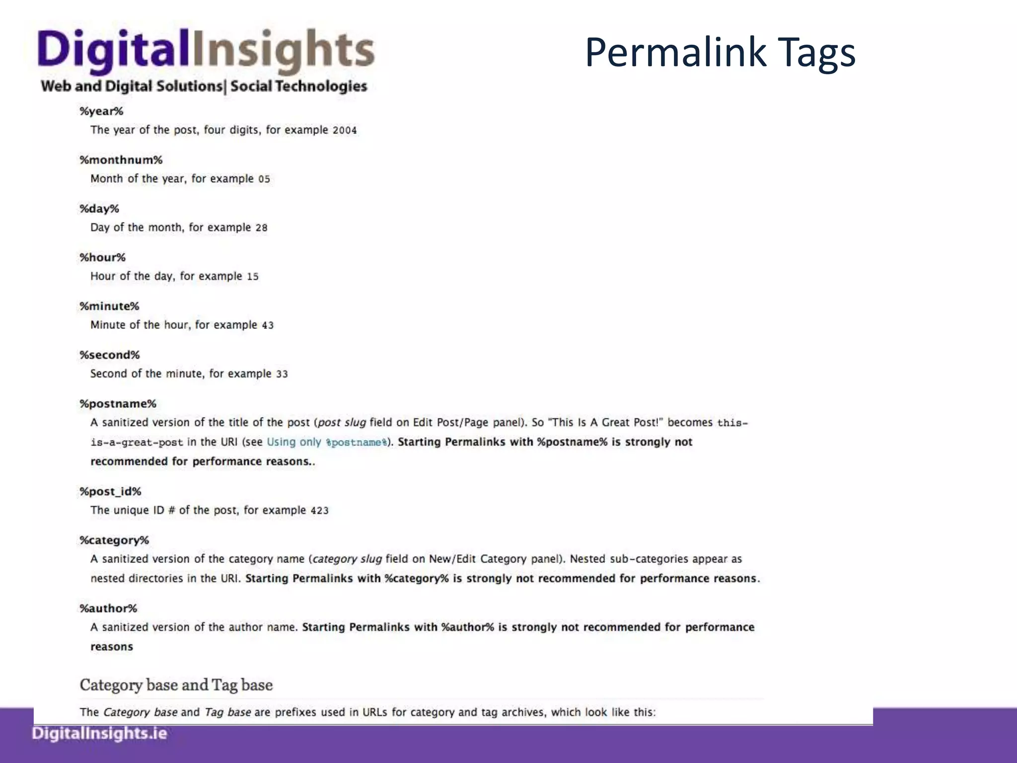 Initial Wordpress Screen