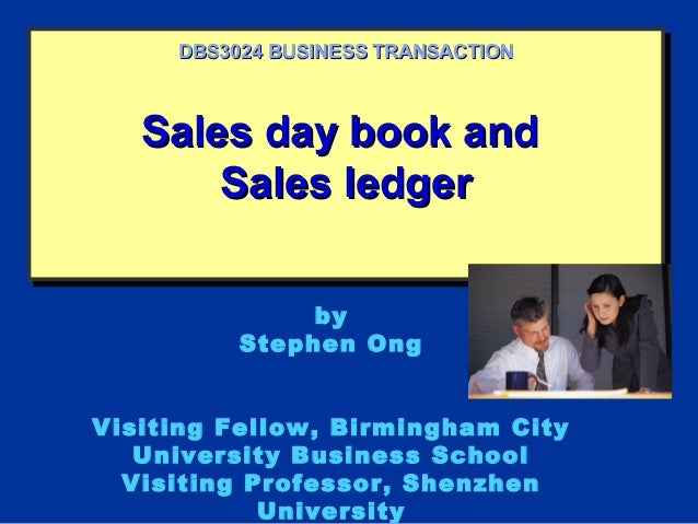business ledger book