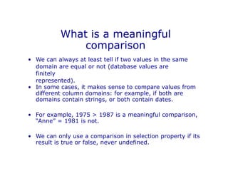 SQL Data Base PowerPoint Presentation lec2 | PPTX