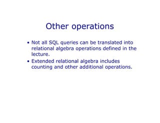 SQL Data Base PowerPoint Presentation lec2 | PPTX