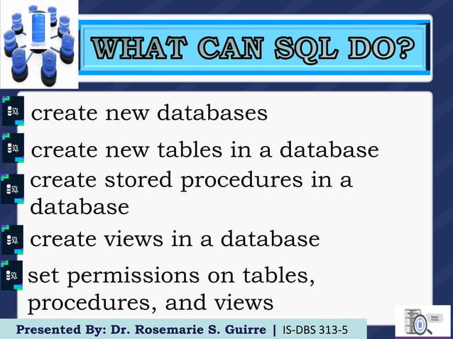 Introduction to SQL | PPT