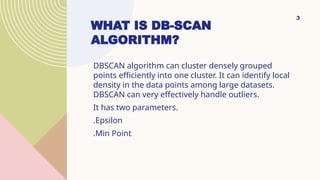 Comprehensive Overview of DBSCAN Clustering Algorithm and Its ...