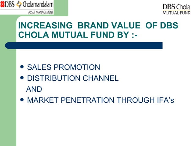 Mutual Fund Project Ppt
