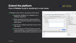 FileMaker 19 Overview | DB Services | PDF