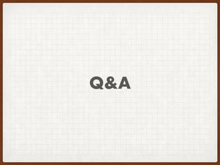 Q&A
 