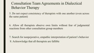 Dbt Contract Example Dialectical behavior therapy (DBT)psychotherapy that began with efforts ...