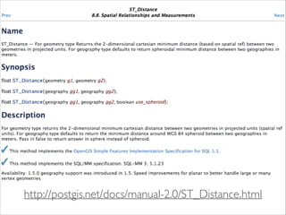 http://postgis.net/docs/manual-2.0/ST_Distance.html

 