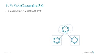 ©2016 DataStax
• Cassandra 3.0.x の製品版です
もちろんCassandra 3.0
 