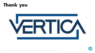 © Copyright 2014 Hewlett-Packard Development Company, L.P. The information contained herein is subject to change without notice. 
27 
Thank you 