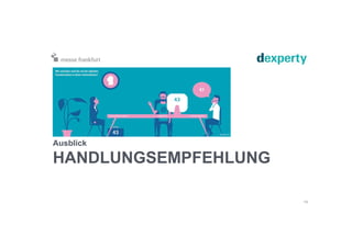 HANDLUNGSEMPFEHLUNG
Ausblick
13
 