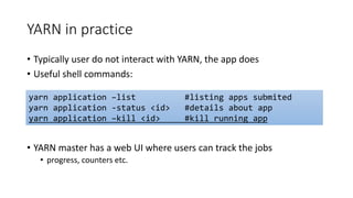 Hadoop ppt on the basics and architecture | PPTX