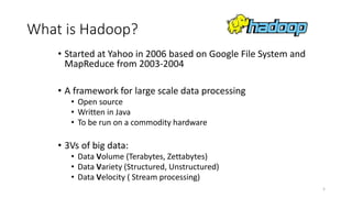 Hadoop ppt on the basics and architecture | PPTX