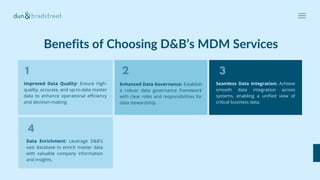 Unlocking the Power of Data: Key Benefits of Master Data Management | PDF