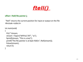 File handling in c | PPT