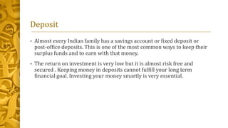 Capital market & financial instruments