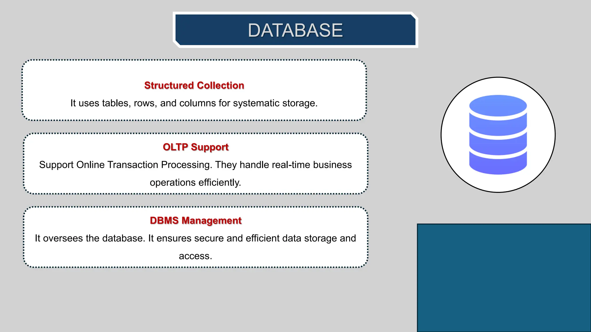 Database Vs Data Warehouse Vs Data Lake : What Is the Difference | PPT