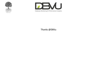  SMS/Email/Twitter AlertsLicensingFreemium£0/yearStandard£100/yearCluster£400/yearEnterpriseTBCMultiple Master Database Servers1 Master DatabaseFull Reporting30 Days Full Reporting4 X Replicate Slave DatabasesFull Historical Analysis30 Days Full Historical AnalysisUnlimited Slave DatabasesCluster View AnalyticsUnlimited DatabasesReduced Polling & Reporting after 30 days.Configurable DashboardConfigurable AlertingEmail & Twitter AlertsUpgrade at AnytimeConfigurable PollingConfigurable Alerting