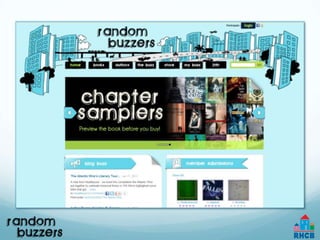 Random Buzzers: Driving word of mouth with a YA audience | PPTX