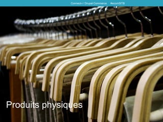 Produits physiques
Connect-i / Drupal Commerce #ecomSITB
 