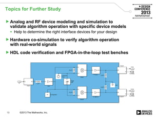 MATLAB and Simulink for Communications System Design (Design Conference ...