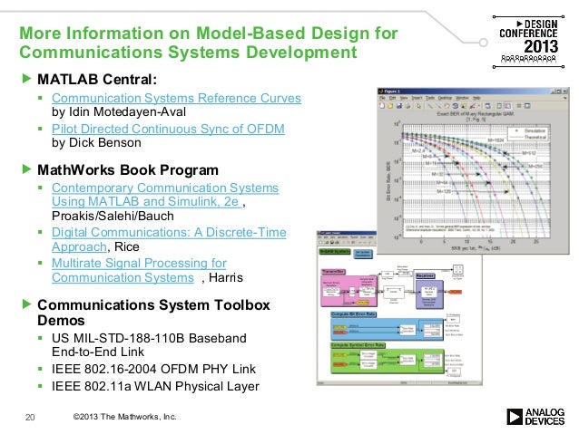 Matlab And Simulink For Communications System Design