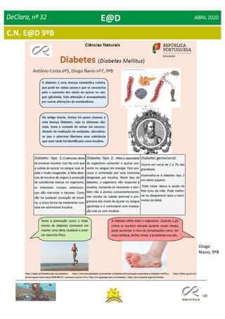 100
Dia Mundial da Saúde
DeClara, nº 32 ABRIL 2020E@D
Diogo
Navio, 9ºB
C.N. E@D 9ºB
 