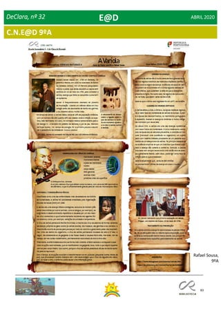 83
Dia Mundial da Saúde
DeClara, nº 32 ABRIL 2020E@D
Rafael Sousa,
9ºA
C.N.E@D 9ºA
 