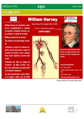 87
DeClara, nº 32 ABRIL 2020E@D
Teresa Gomes e Ricardo Pedro 9ºA
C.N.E@D 9ºA
 