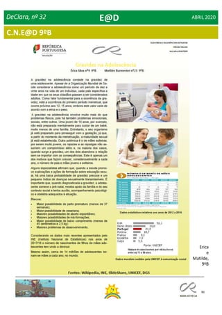90
Dia Mundial da Saúde
DeClara, nº 32 ABRIL 2020E@D
Erica
e
Matilde,
9ºB
C.N.E@D 9ºB
 