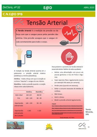 93
Dia Mundial da Saúde
DeClara, nº 32 ABRIL 2020E@D
Tomás
Miranda,
9ºB
C.N.E@D 9ºB
 