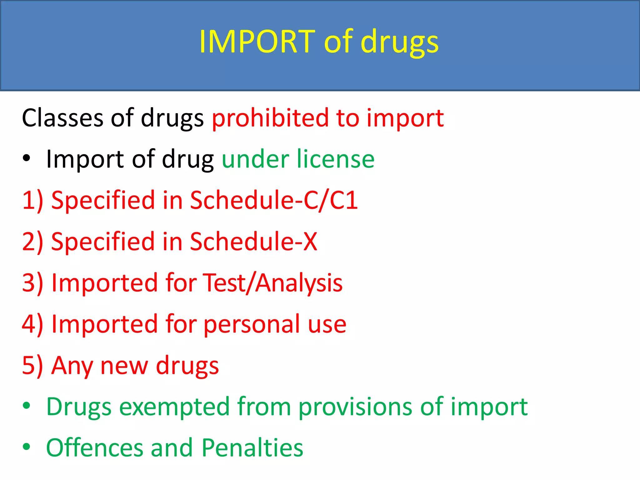 Why is the Health Ministry changing the drug import rules? Why is the Health Ministry changing the drug import rules?