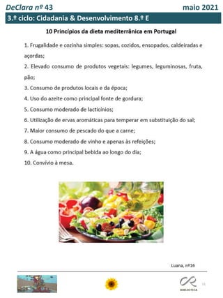 51
DeClara nº 43 maio 2021
3.º ciclo: Cidadania & Desenvolvimento 8.º E
 