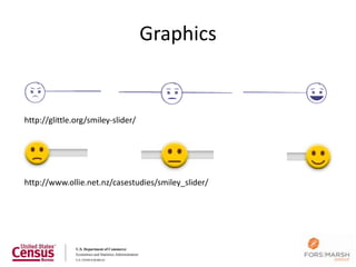 Graphics


http://glittle.org/smiley-slider/




http://www.ollie.net.nz/casestudies/smiley_slider/




                                                     92
 