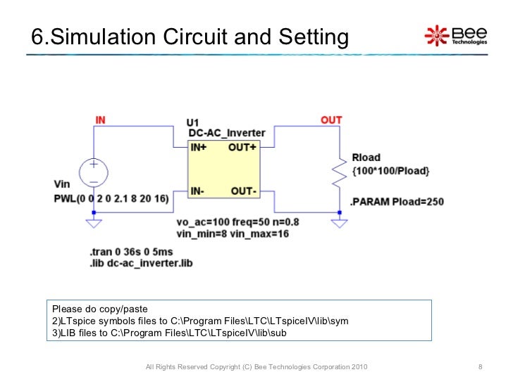DC/AC Inverter (LTspice Model)