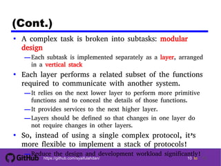 Dc ch02 : protocol architecture | PDF