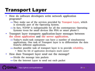 Dc ch02 : protocol architecture | PDF