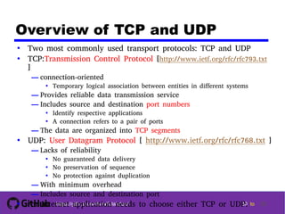 Dc ch02 : protocol architecture | PDF