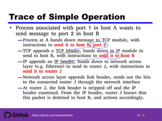 Dc ch02 : protocol architecture | PDF