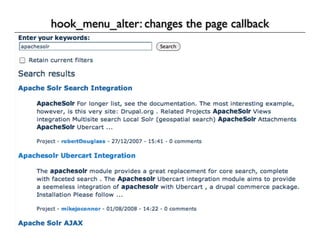 hook_menu_alter: changes the page callback
 
