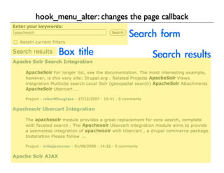 hook_menu_alter: changes the page callback
 