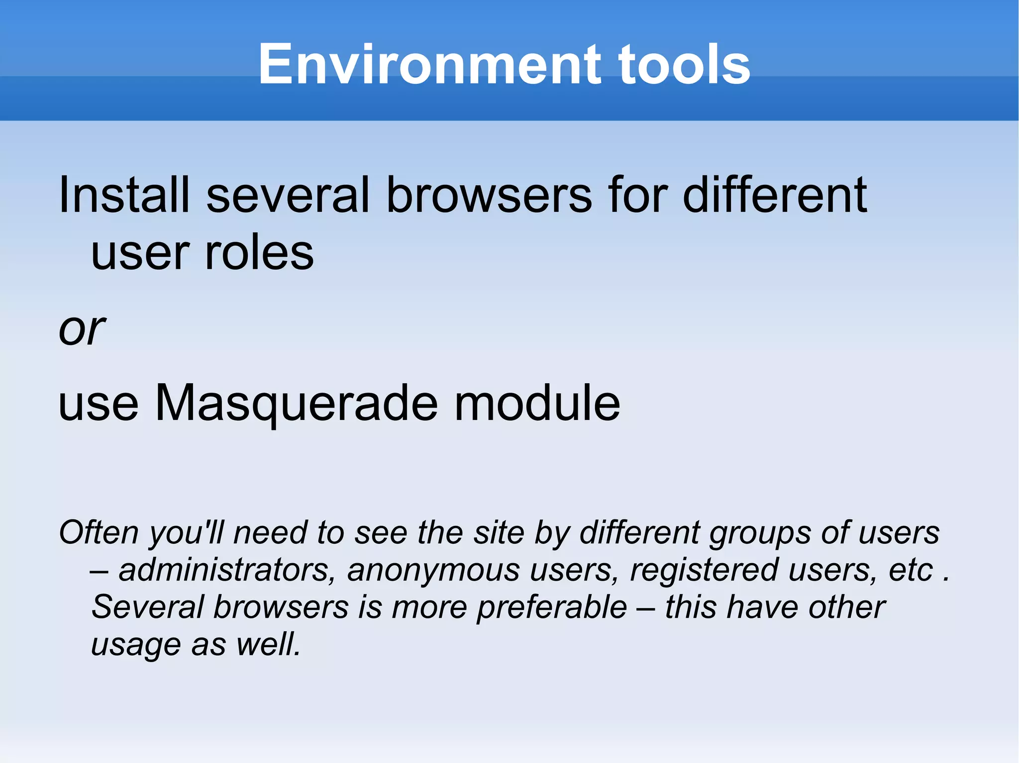 Tune MySQL Adjust default MySQL 5.x settings innodb_buffer_pool_size = 256M 