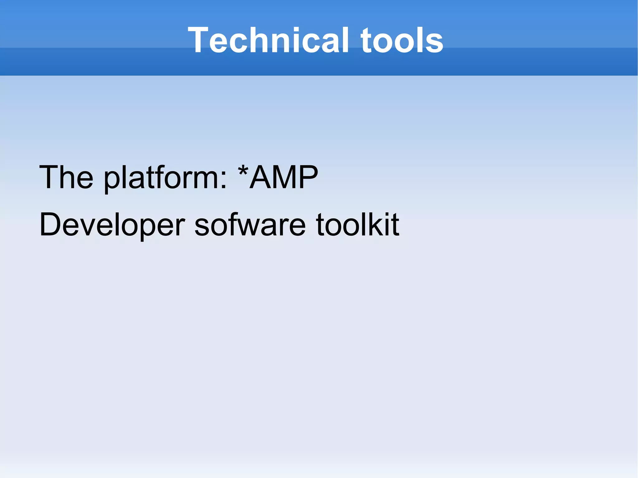 Organizational hints 