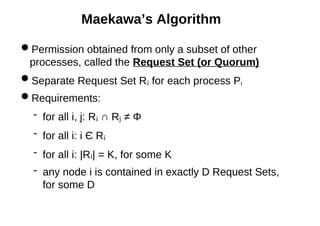 Comprehensive Overview of Distributed Mutual Exclusion Algorithms and ...