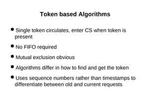 Comprehensive Overview of Distributed Mutual Exclusion Algorithms and ...