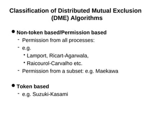Comprehensive Overview of Distributed Mutual Exclusion Algorithms and ...