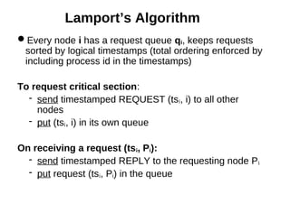 Comprehensive Overview of Distributed Mutual Exclusion Algorithms and ...