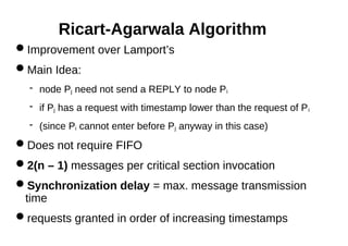 Comprehensive Overview of Distributed Mutual Exclusion Algorithms and ...